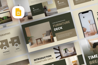 Minimalist Furniture Deck Google Slide Template